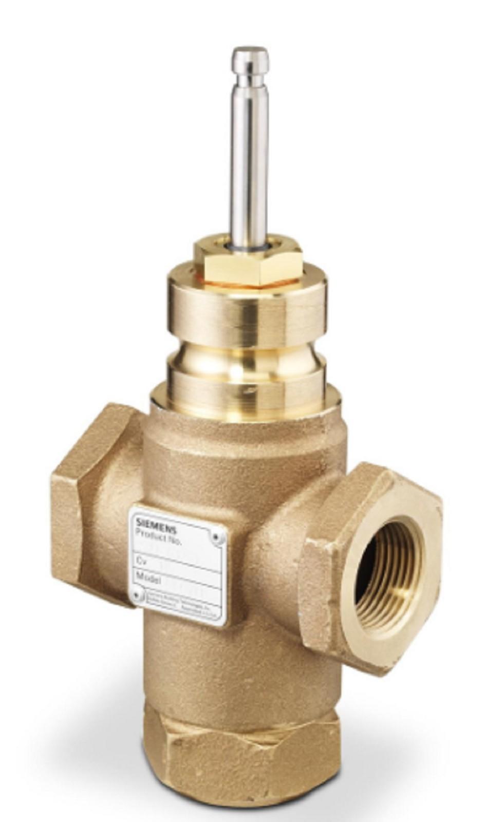 599-03204 3-Way 1-1/4" Flowrite Valve, Cv 16, Bronze Trim, Connect