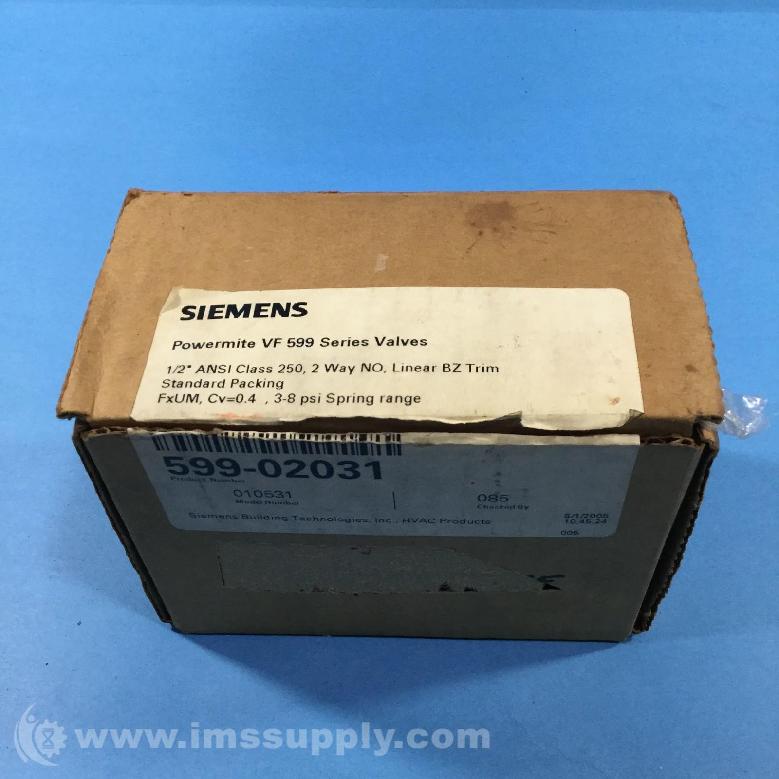 599-02031 2-Way Control Valve FNOB