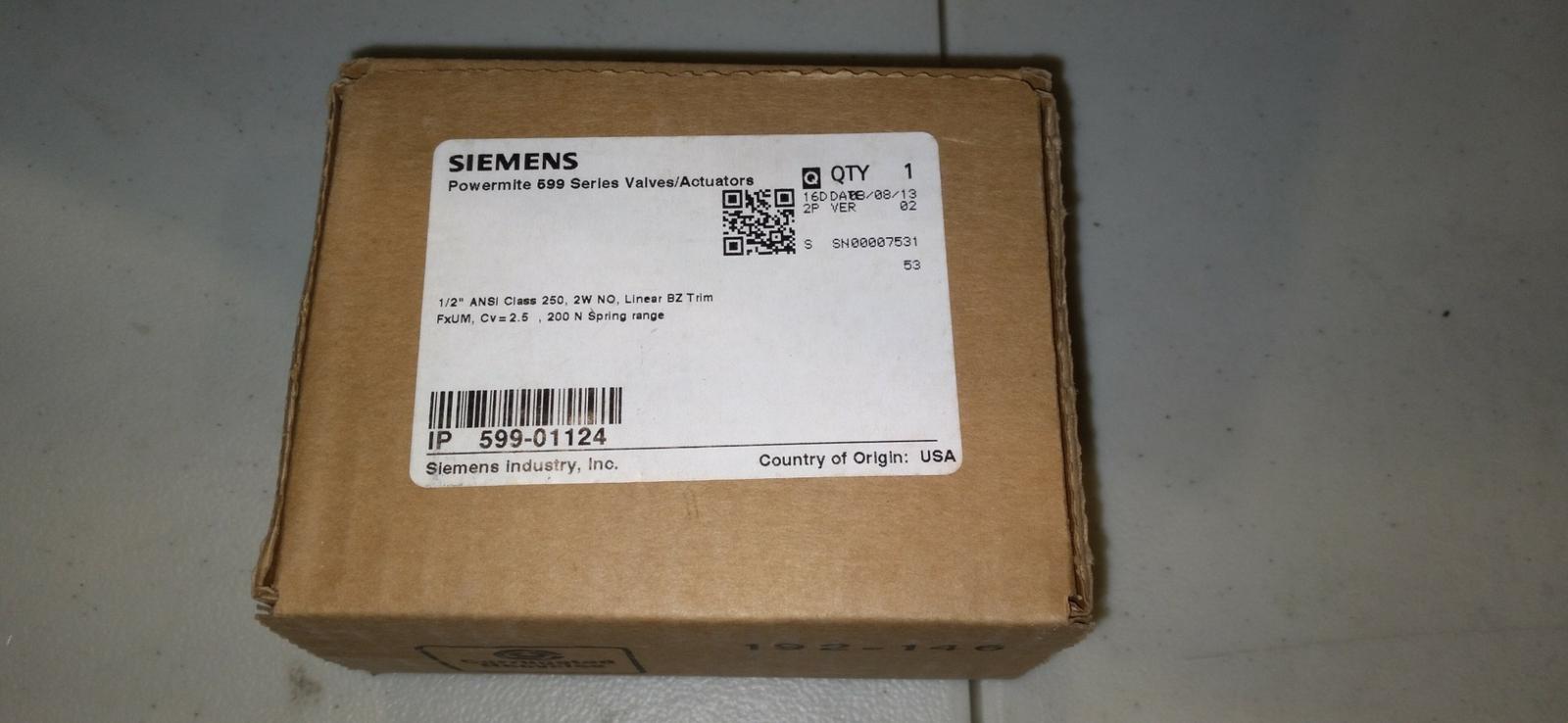 IP 599-01124 1/2" ANSI CLASS 250 2W 2.5CV 200N SPRING RANGE 699 SERIES