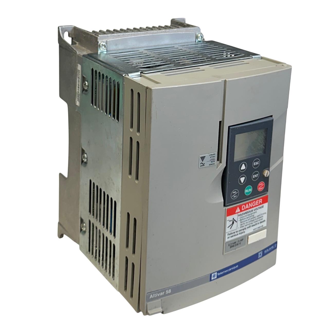For Parts ATV58HU41M2Z Altivar 58 DRIVE 2.2kW/3HP 208-230V 50/60Hz