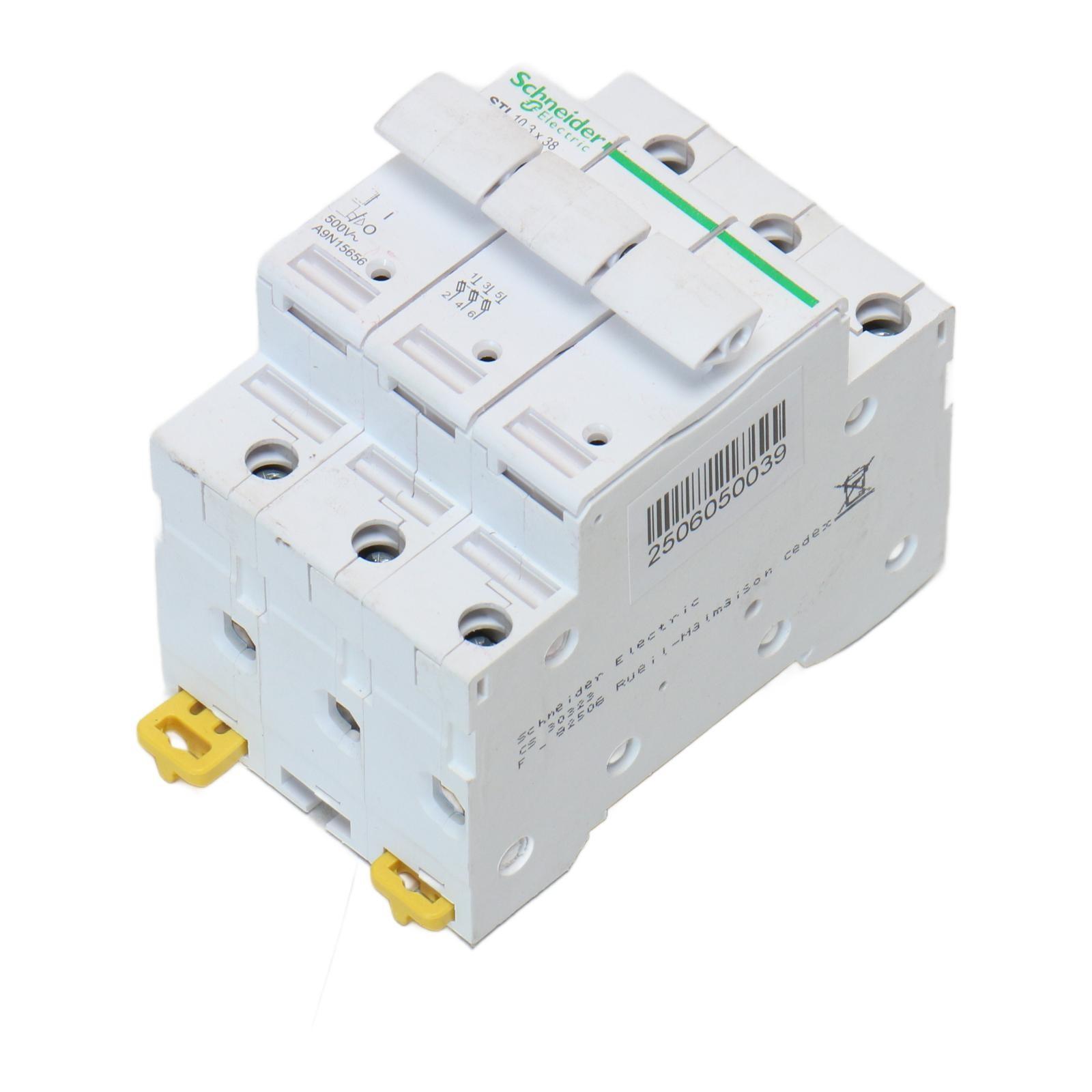 A9N15656 STI 10,3x38 Fuse-disconnector: poles, 25A Use...