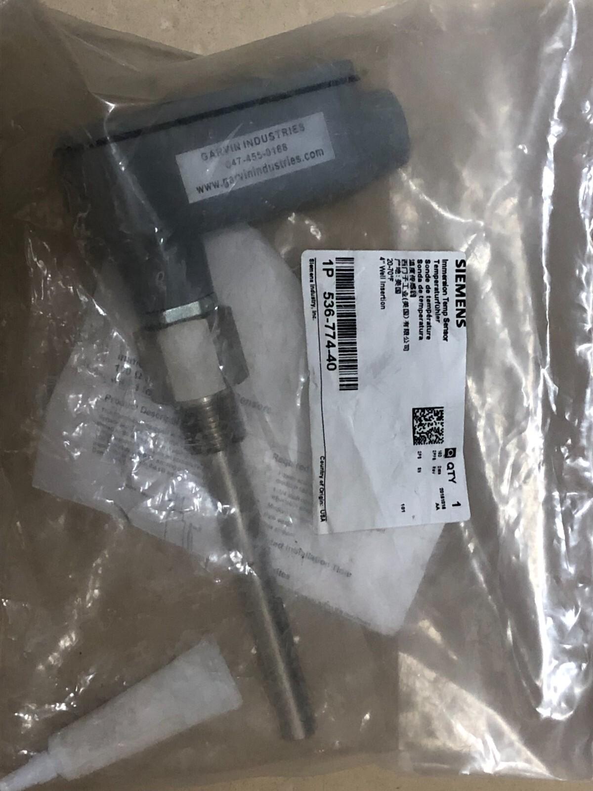 536-774-40 LIQUID IMMERSION TEMPERATURE SENSOR RTD