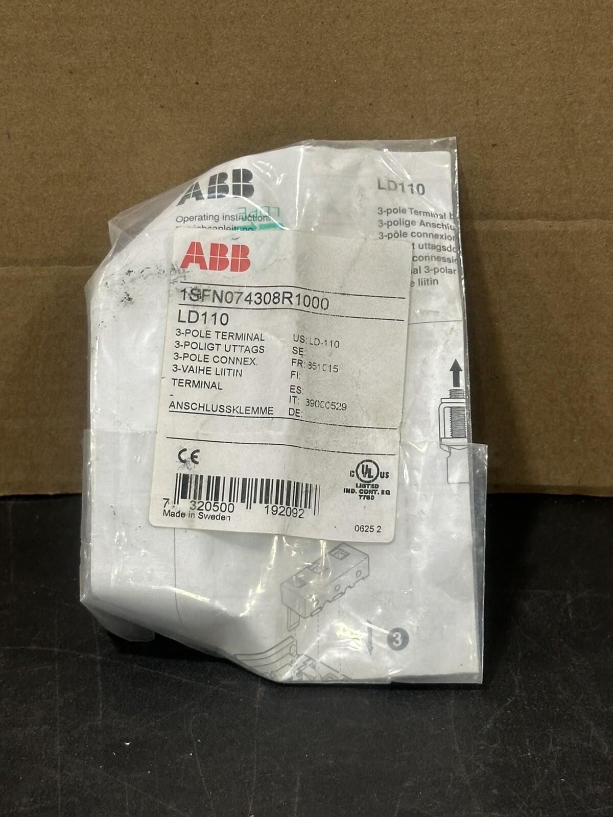 1SFN074308R1000 Pole Terminal LD110