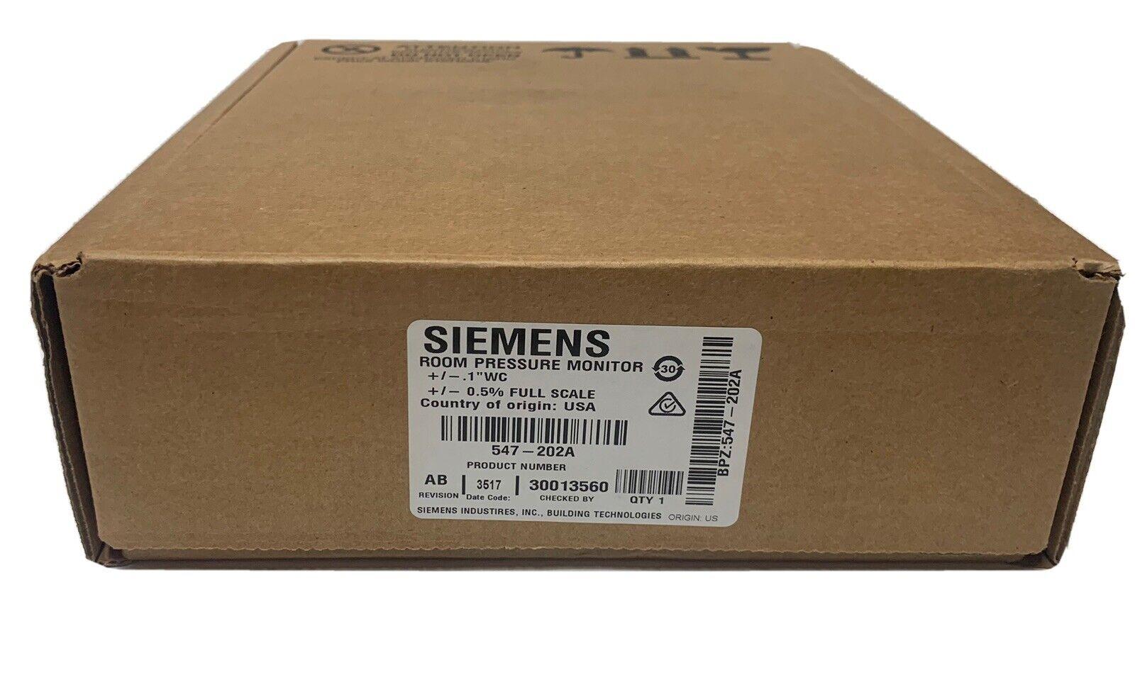 547-202A 547202A Room Pressure Monitor