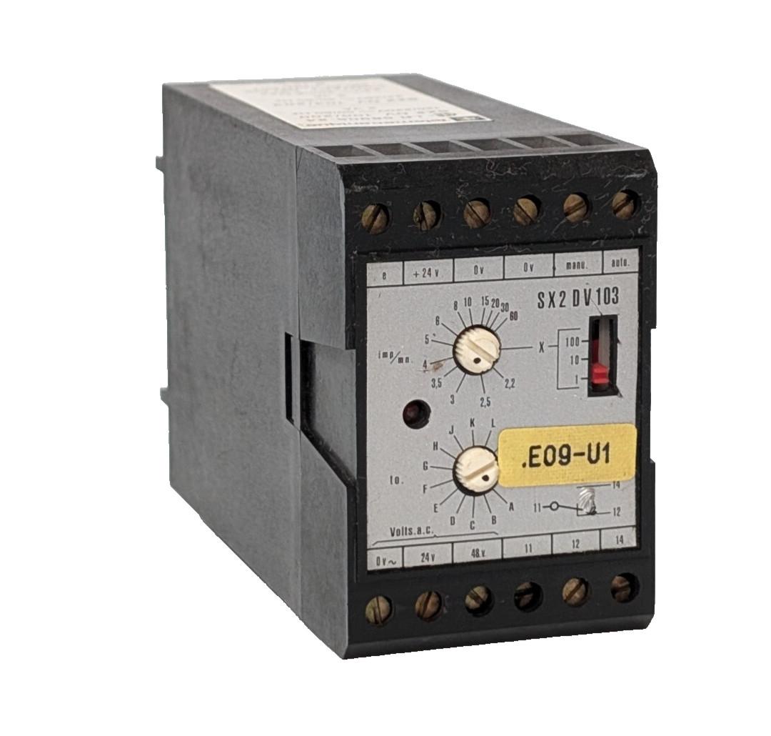 Telemecanique SX2DV 103/203 Contact Relay 24VDC 50/60Hz