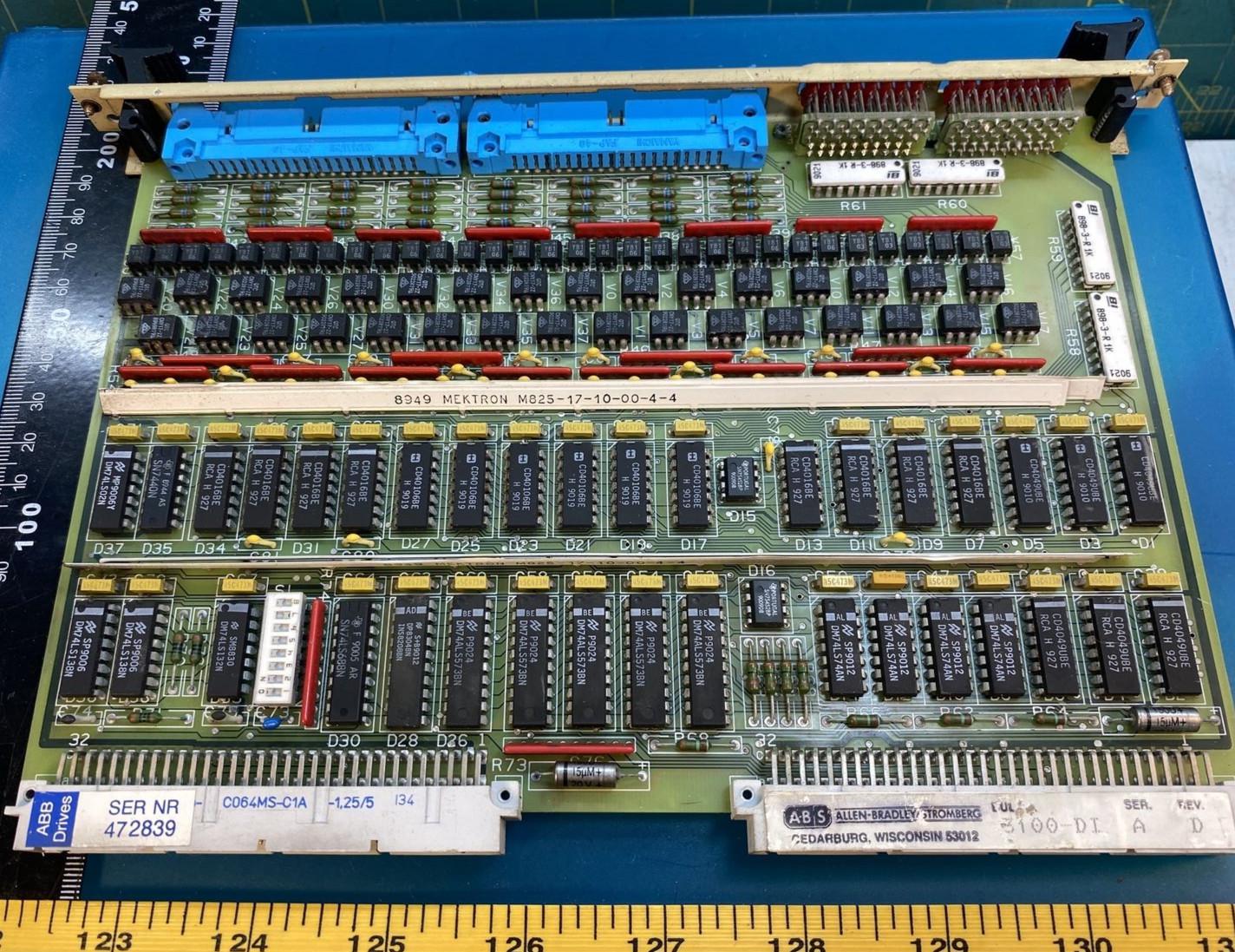 NMC86 Drive PCB Card C064MS-C1A AB STROMBERG Bulletin 3100-DI