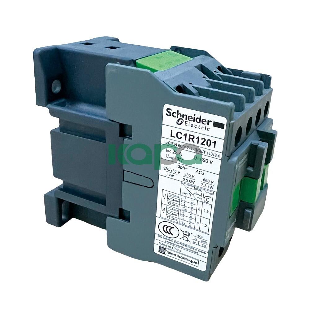 LC1R1201M5N Contactor TeSys 3P 1NC 5.5kW 12A 220V Contactor