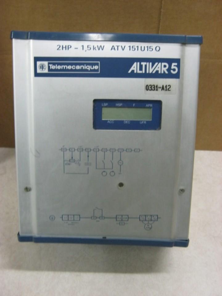 ALTIVAR HP Frequency Drive Model: ATV 151U15Q Parts)
