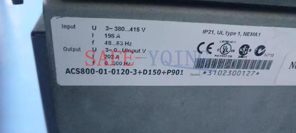 FREQUENCY CONVERTER ACS800-01-0120-3+D150+P901