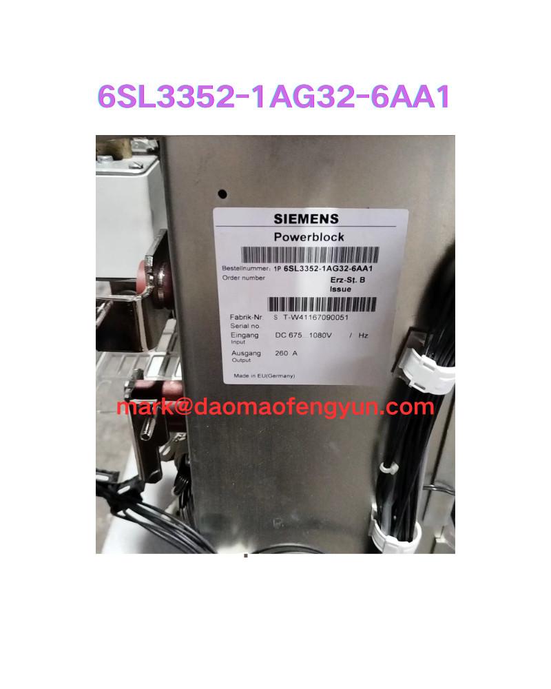 6SL3352-1AG32-6AA1 Second hand power unit testing OK,