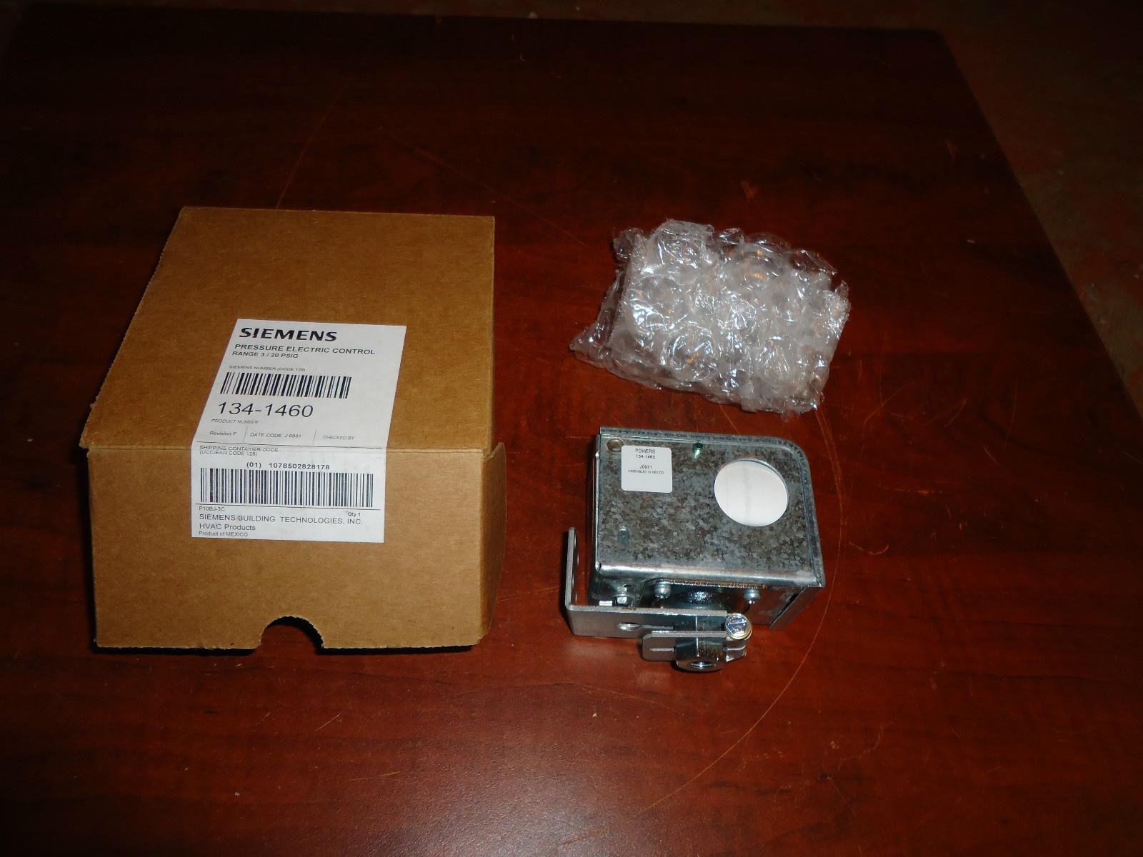 PRESSURE ELECTRIC CONTROL RANGE 3/20 PSIG CAT#134-1460,