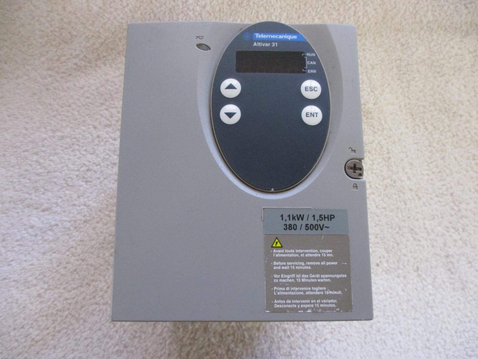 Telemecanique Altivar AC Drive ATV31HU11N4
