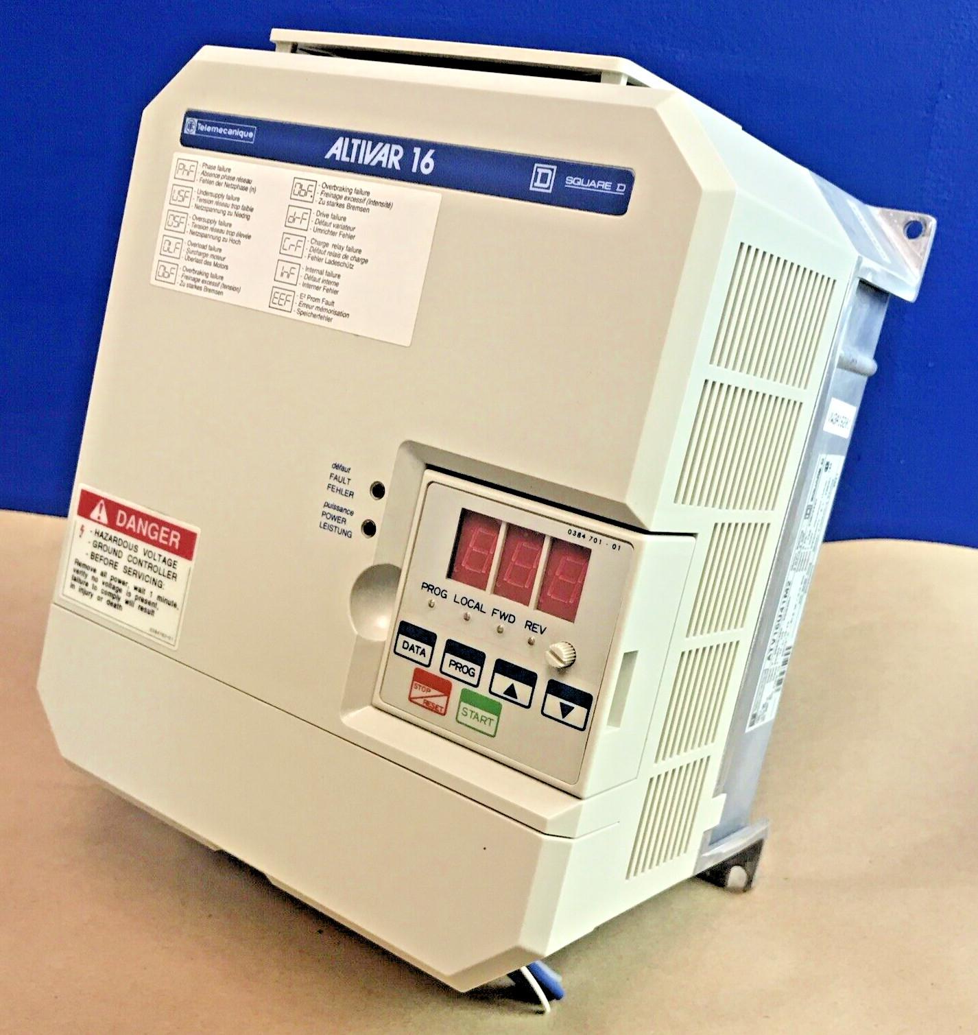 ATV16U41M2 ALTIVAR 16 AC DRIVE W/ KEYPAD 3HP/2.2kW