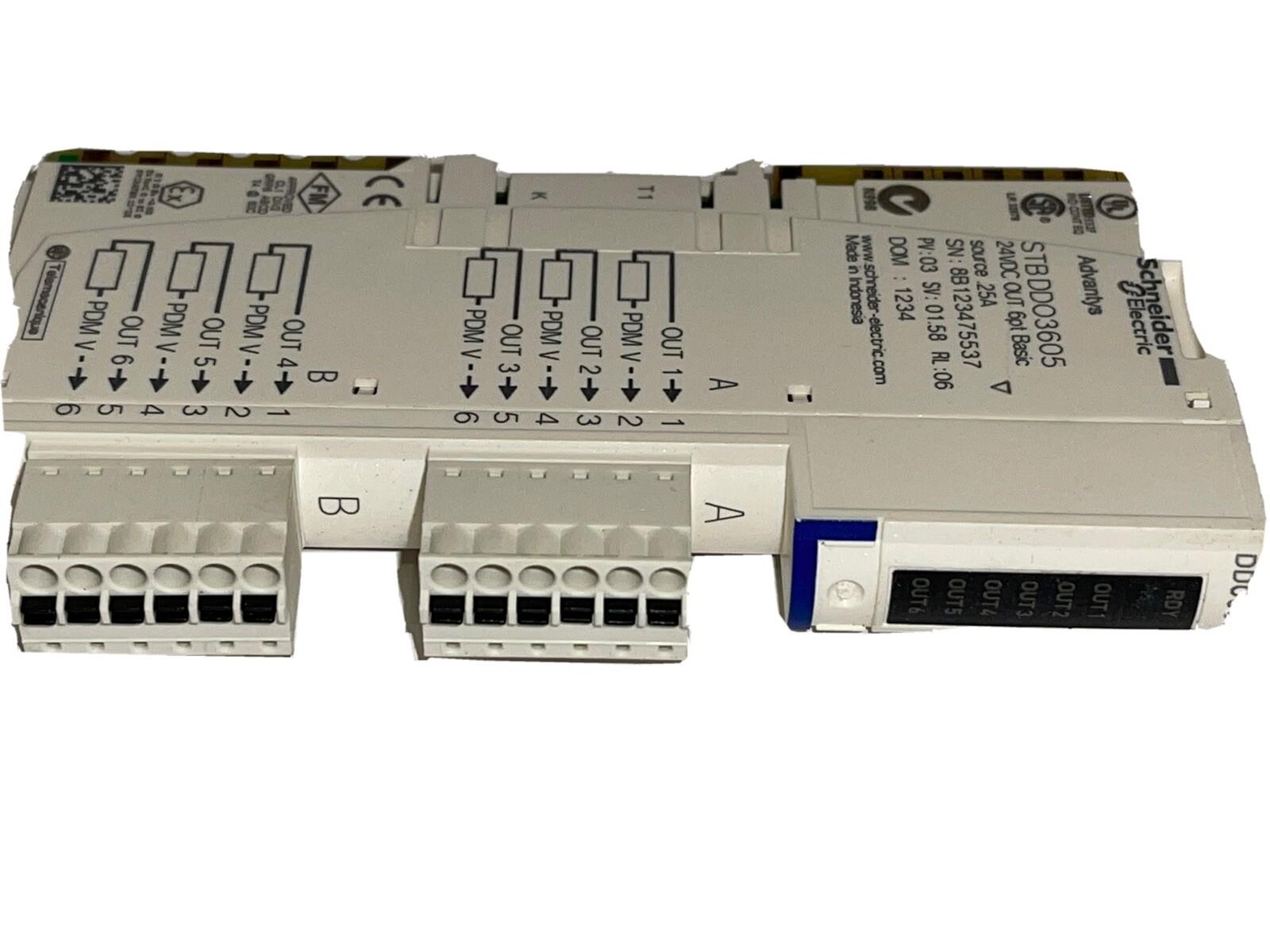 BASIC OUTPUT MODULE, STB-DDO-3605, SCHNEIDER