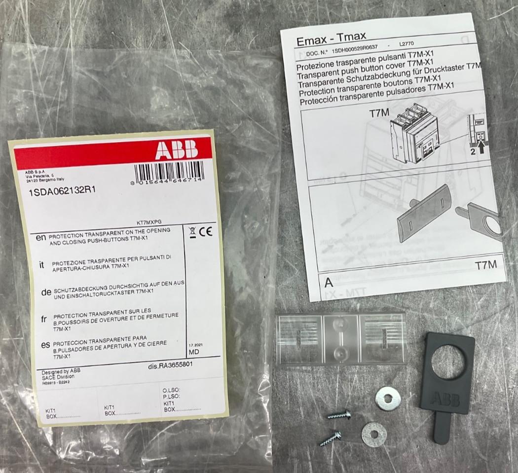 KT7MXPG PROTECTION TRANSPARENT ON THE OPENING/CLOSING PUSHBUTTONS T7M-X1
