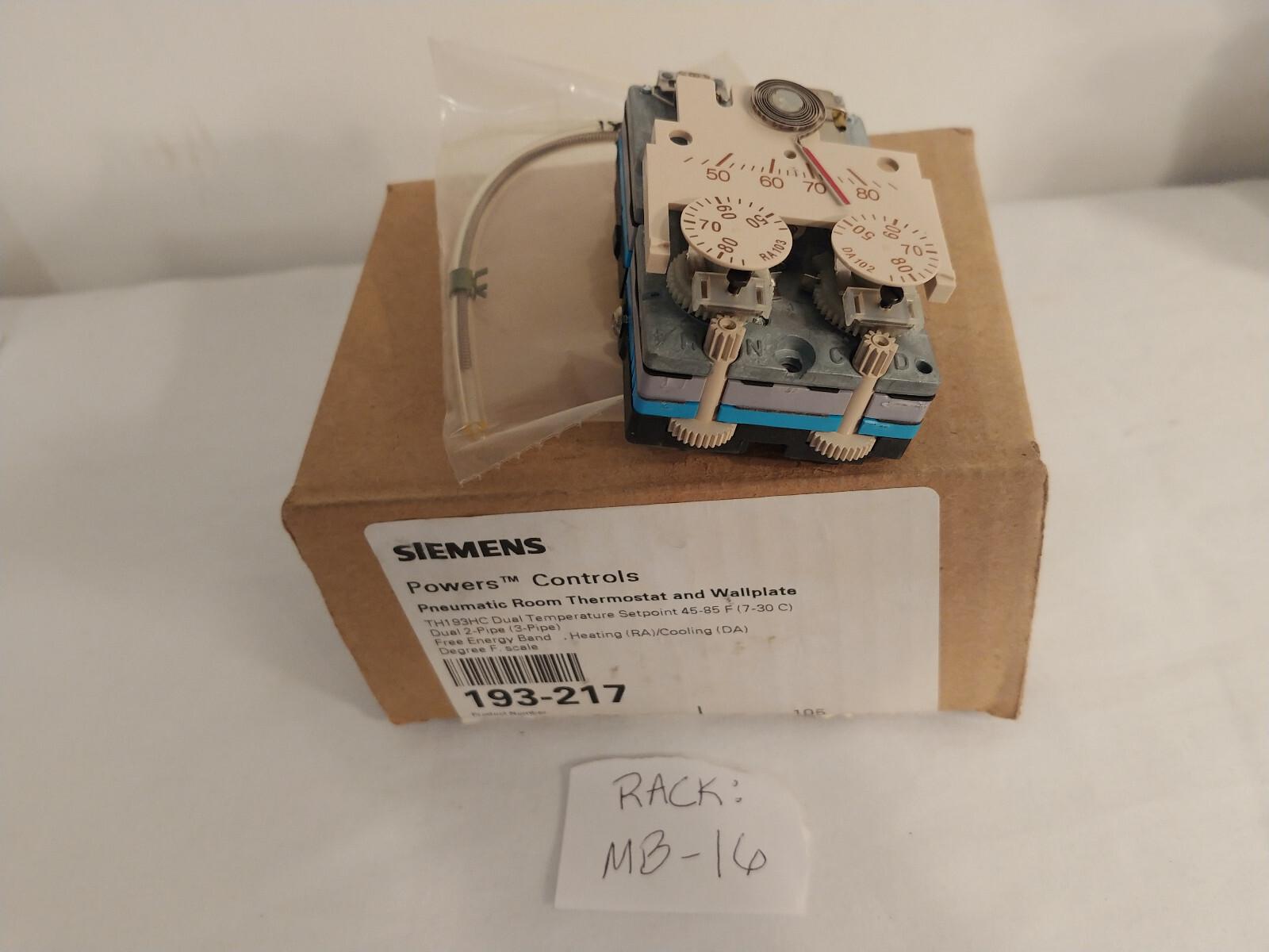 193-217 THERMOSTAT TH193HC 193217 UNIT ONLY MISSING PLATE IF APPLICBLE