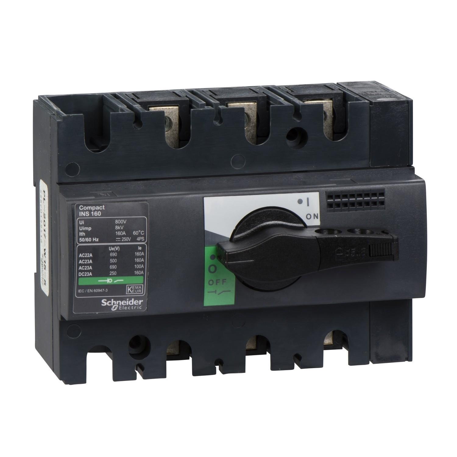 28912 ISOLATOR SW 160A 3P INS160