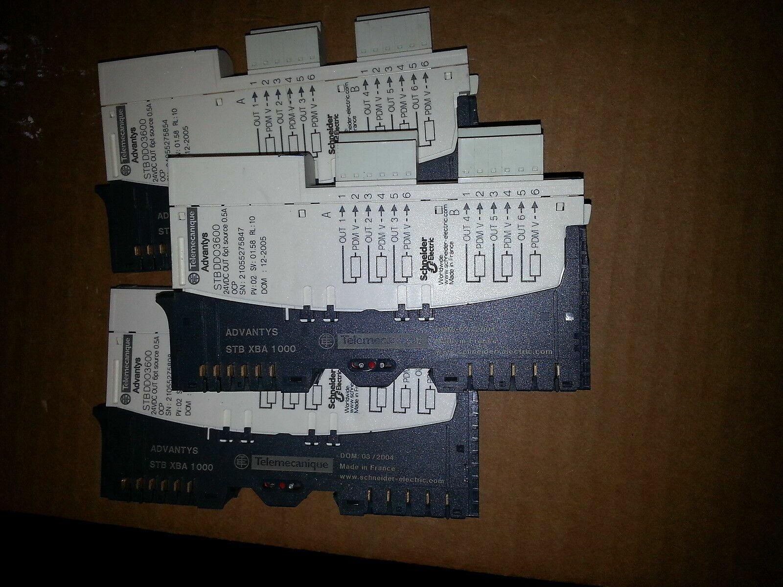 SCHNEIDER ELECTRIC STBDDO3600 OUTPUT MODULE 24VDC EACH