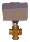 366-02069 3W Mixing Valve 1/2" Brass 4.0 Cv Female-Female