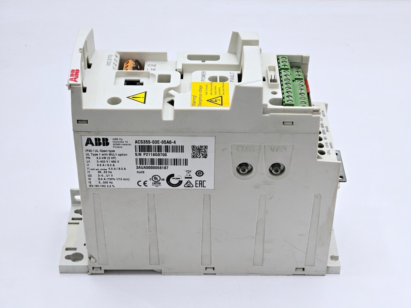 Inverter ACS355-03E-05A6-4 2.2KW 380V
