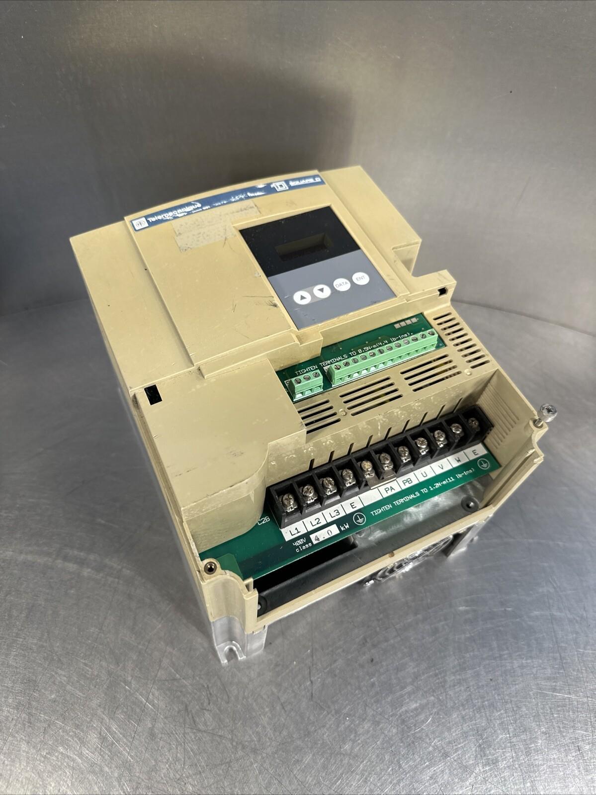 Square D ATV18U72N4 HP-4kW Drive 1E-01)