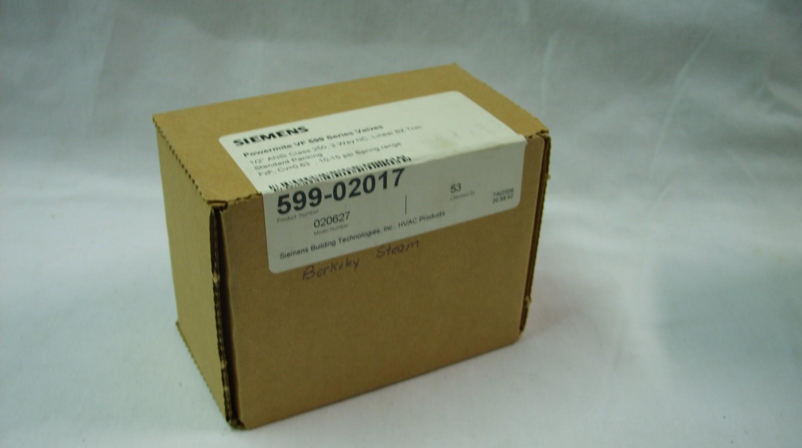 POWERMITE VF 599 SERIES 1/2" 2-WAY NC VALVE 599-02017 020627