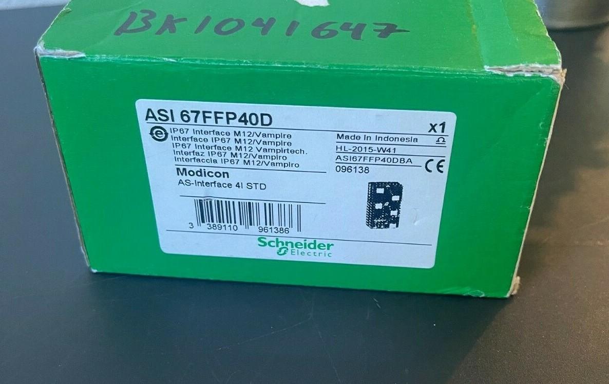 ASI67FFP40D, IP 67 Switch Interface M12 Vampire Modicon