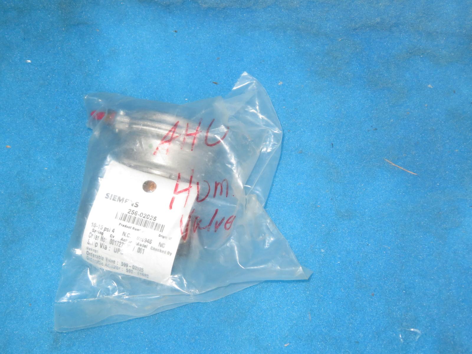 Control Valve 256-02025 10-15PSI