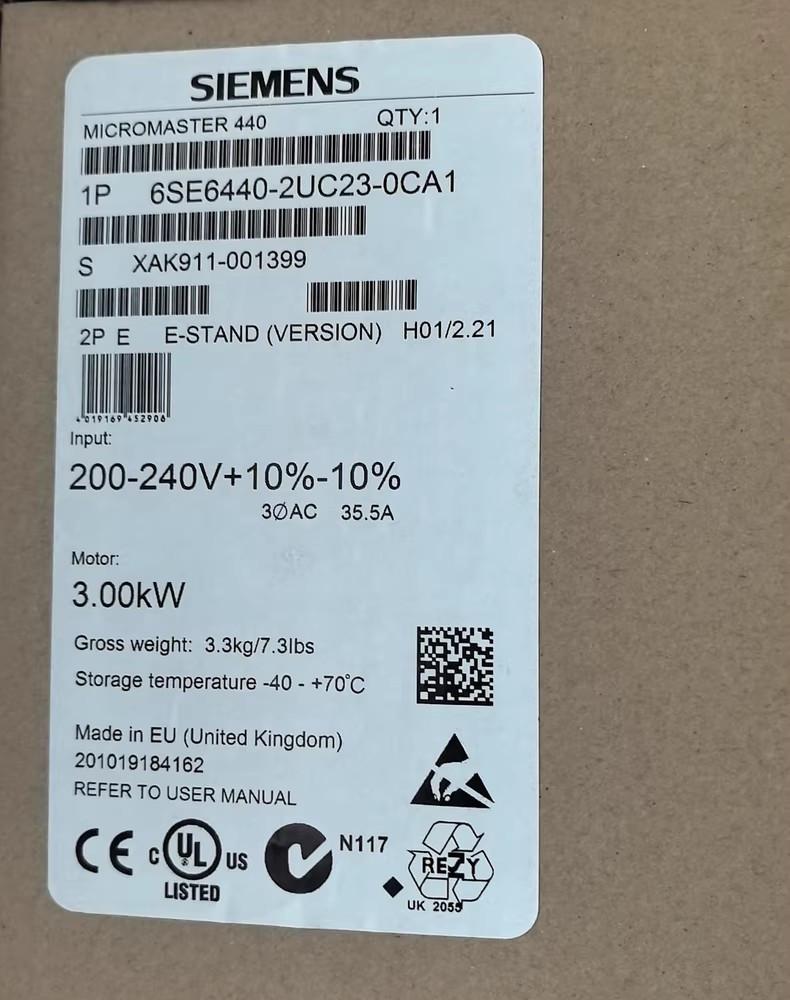 6SE6440-2UC23-0CA1 6SE6 440-2UC23-0CA1 Inverter