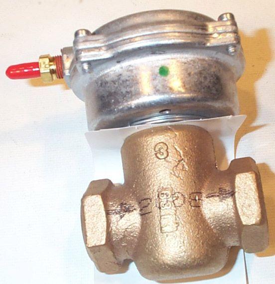 256-02006 Brass Control Valve Pneumatic Actuated 1/2 Inch Replacement
