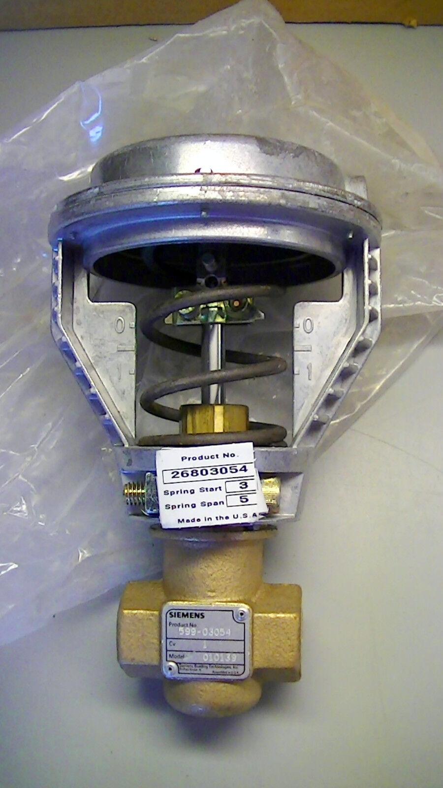 Pneumatic actuator valve assembley 2-W N/O 1/2" NPT p/n 268-03054