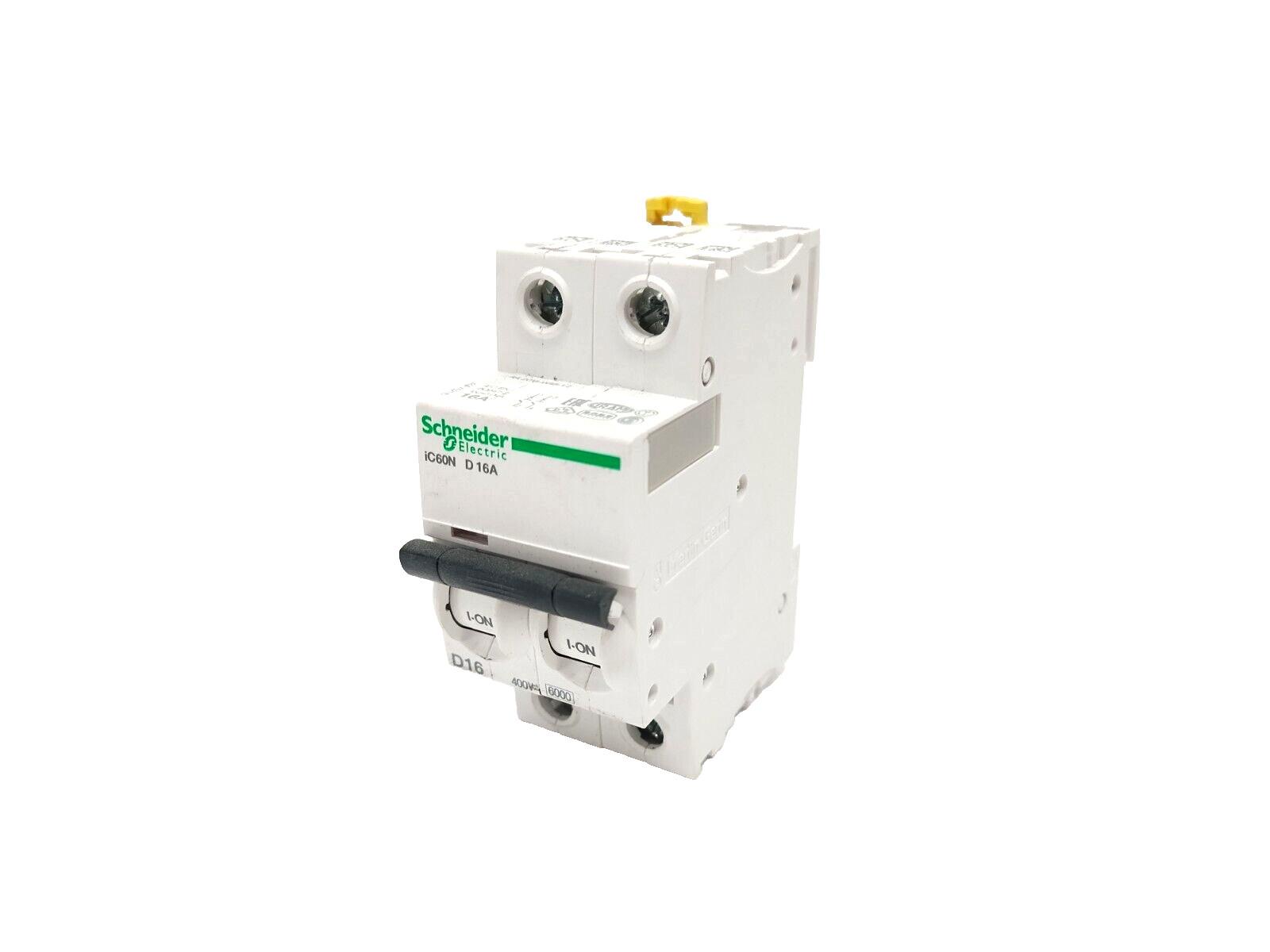 A9F75216 Circuit Breaker, Acti9 iC60N, 2P, 16 Sealed