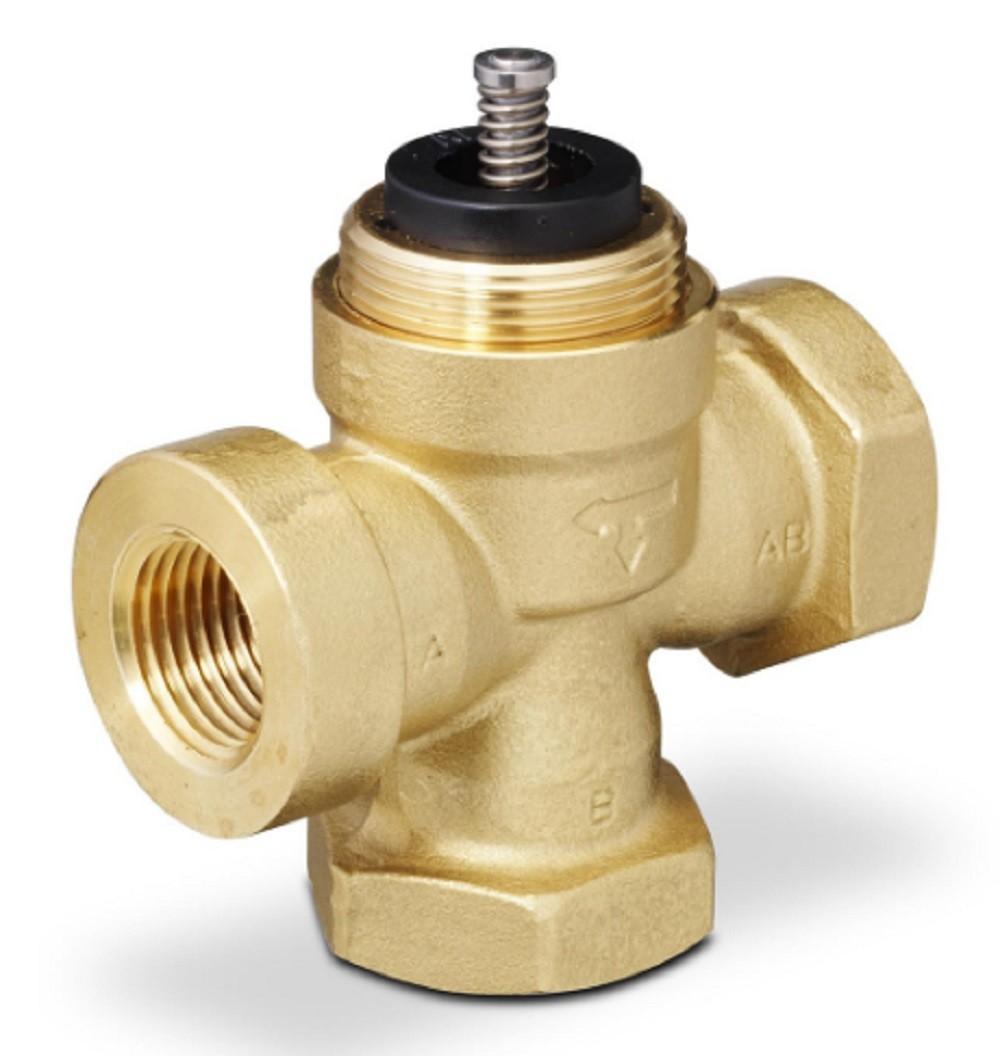 599-00230 3-Way 1/2" Zone Valve, Cv 1.0, ANSI 125, NPT Valve Only)