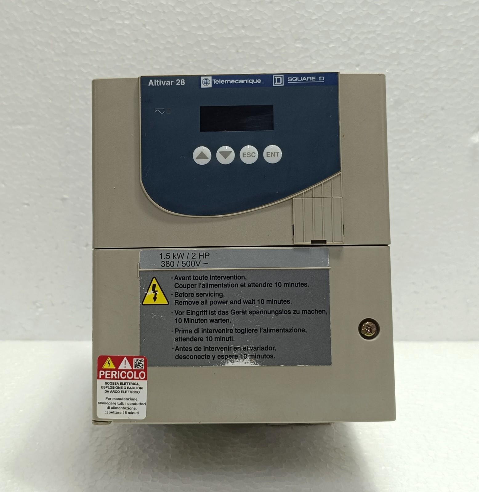 Altivar 28 ATV28HU29N4 1.5kW 2HP Variable Speed Drive VFD Inverter