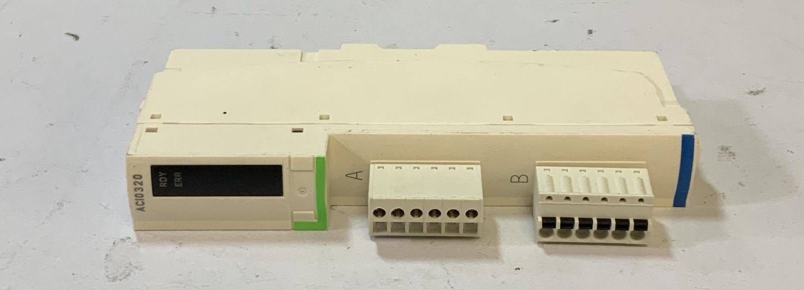 Telemecanique STBACI0320 Advantys Analog Input Module M6C"