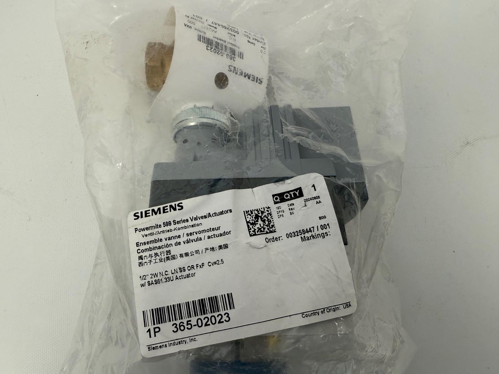 599-02023, 1/2"2WAY N/C,S.S.2.5CV 10-15 PSI