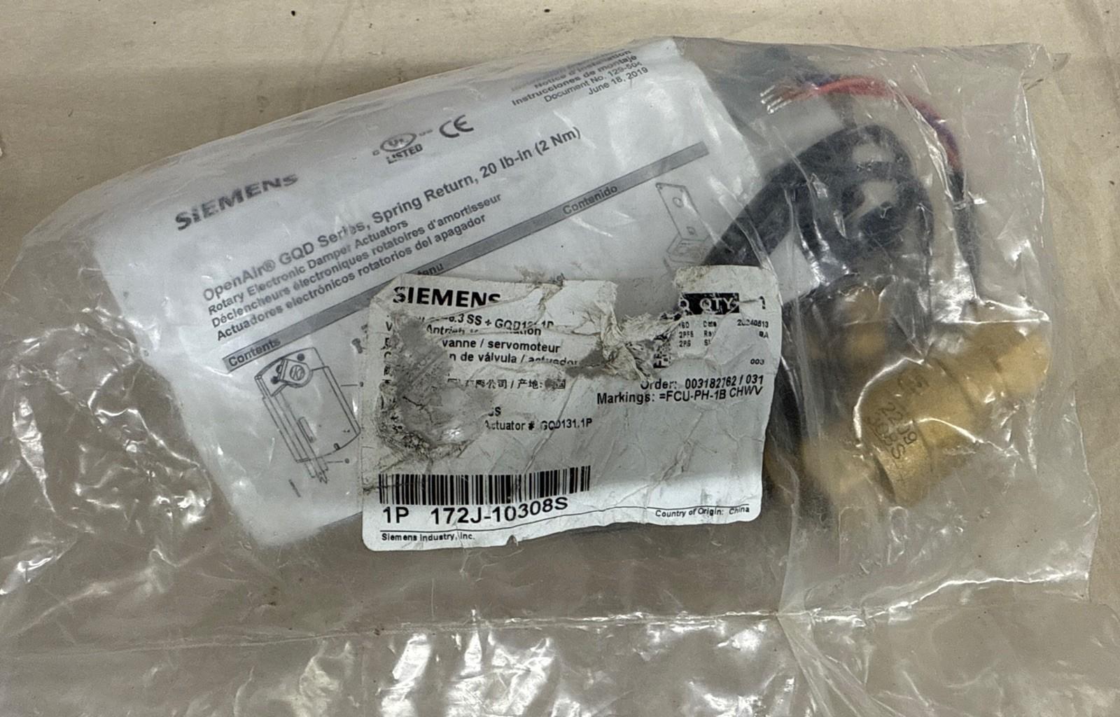 172J-10308S 2W 3/4", 6.3Cv ball valve assembly stainless steel