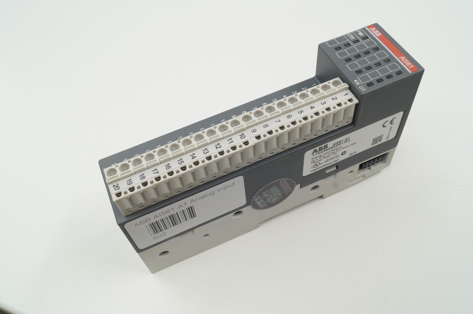 AI561 4AI U/I 1TNE968902R1101 Analog Input Module 802)