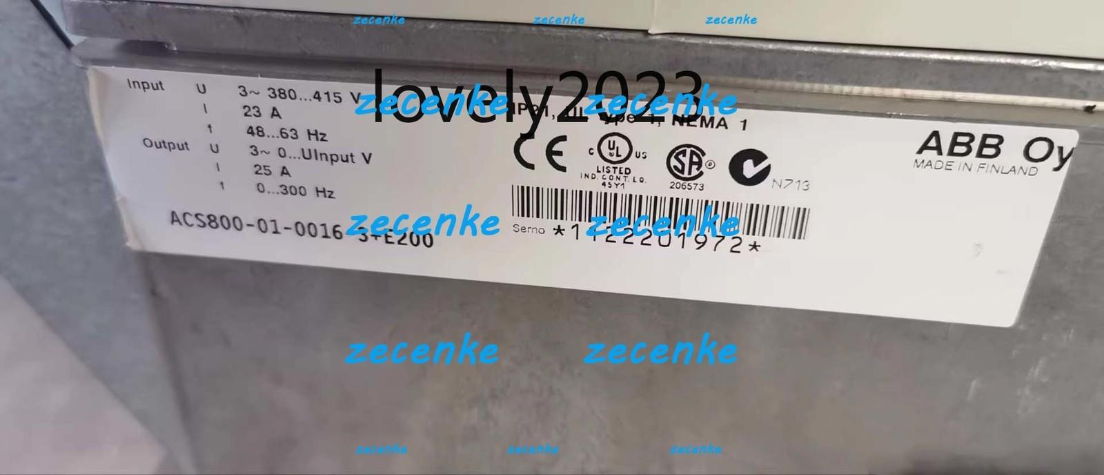Frequency Inverter, ACS800-01-0016-3+E200