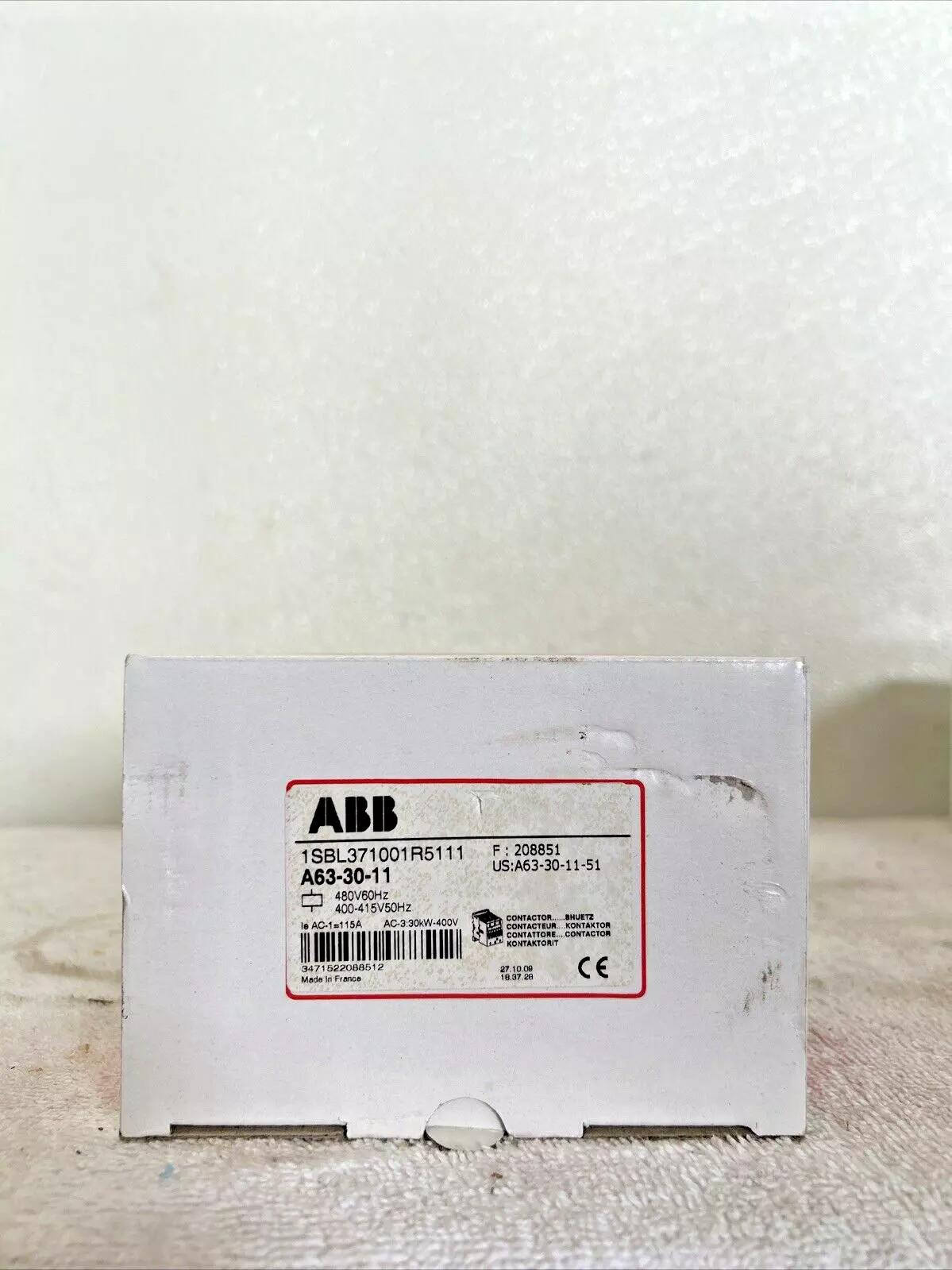 A63-30-11 Contactor 120VAC One
