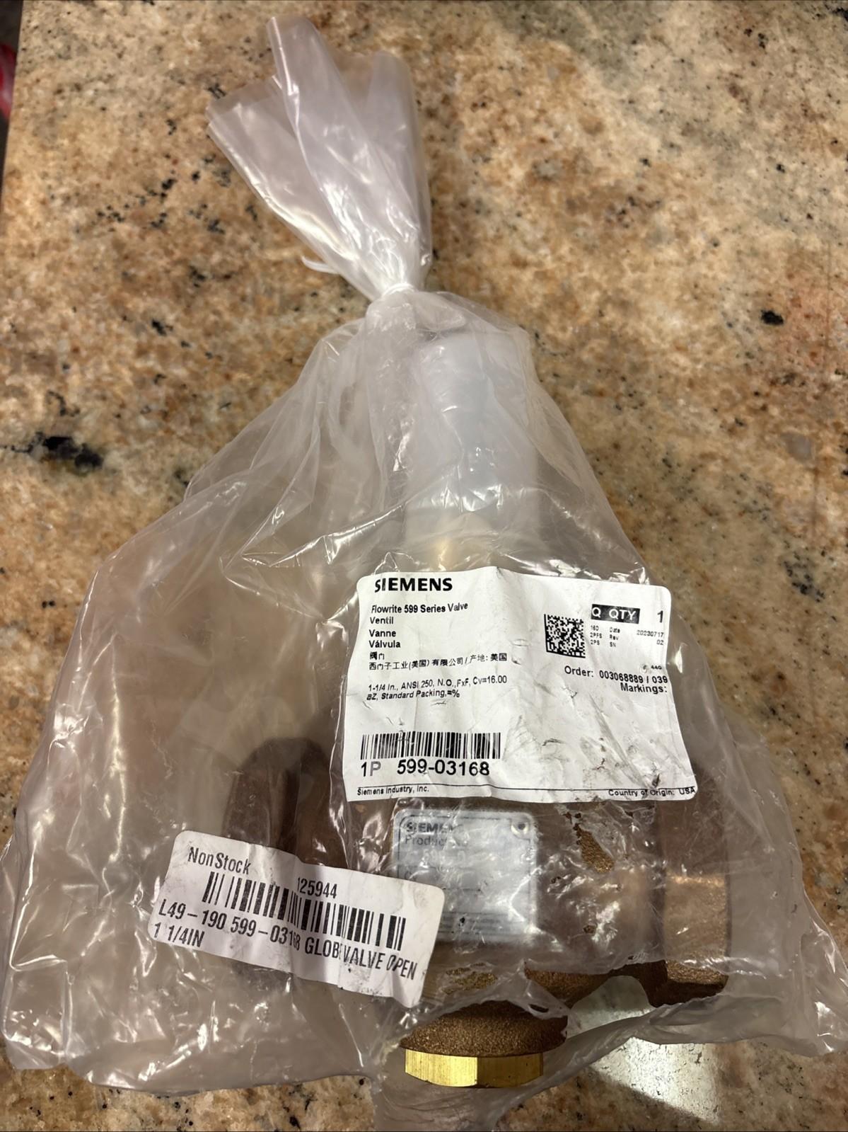 599-03168 Flowrite 599 Series Valve 1P