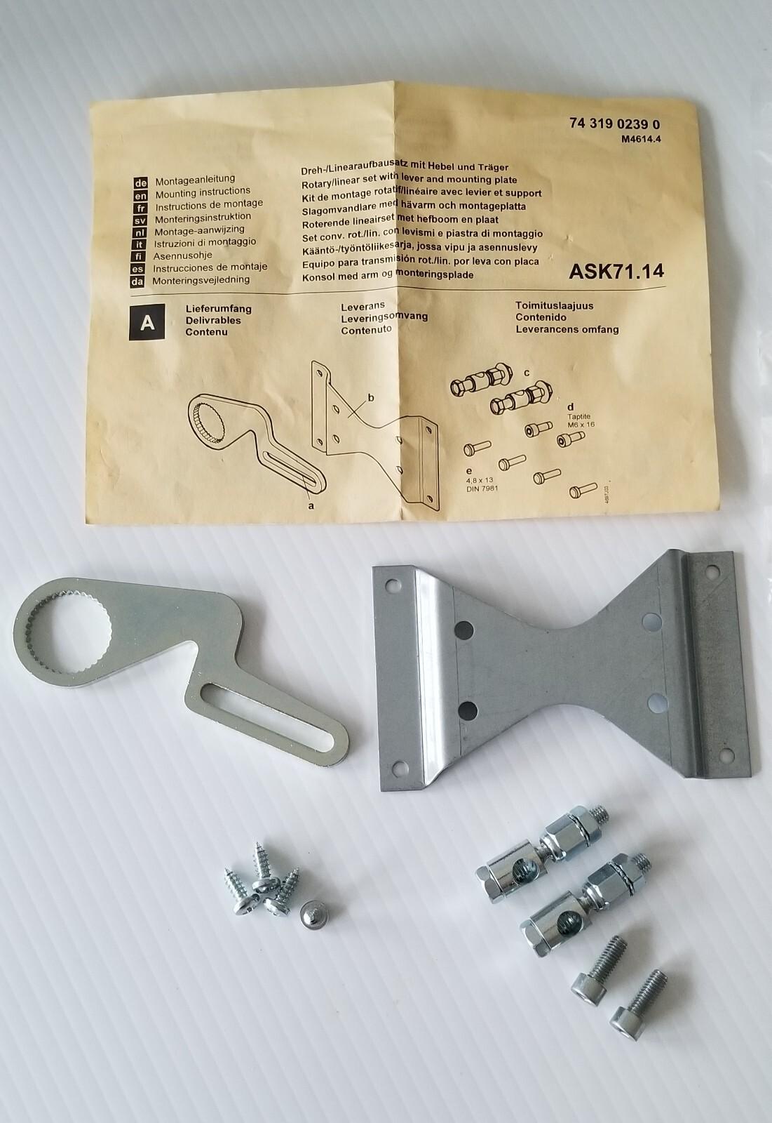 ASK71.14 GMA GEB Crank Arm Kit With Bracket