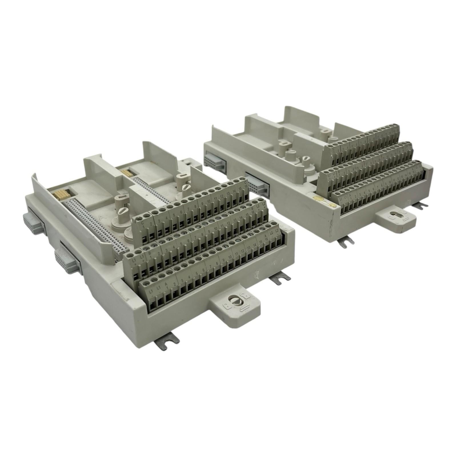 2x 3BSE020850R1 Terminal Module Pack