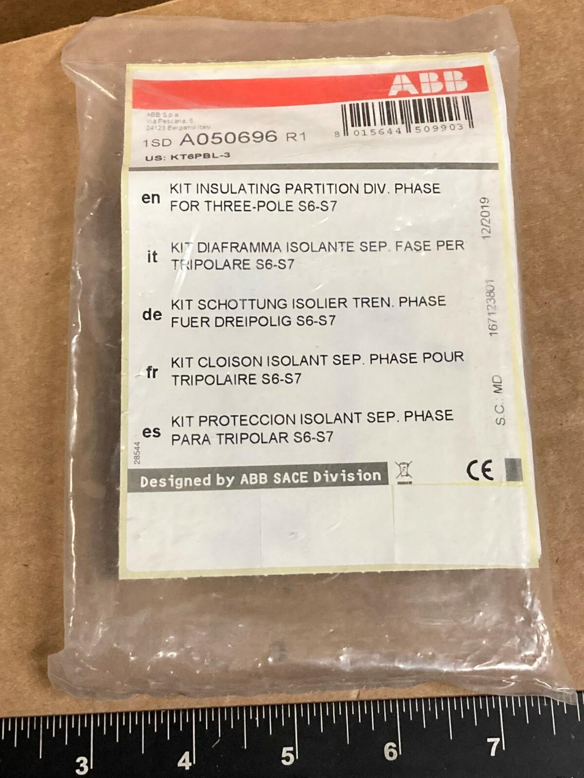 KT6PBL-3 Insulating Partition Kit for Phase Pole S6-S7 In Stock