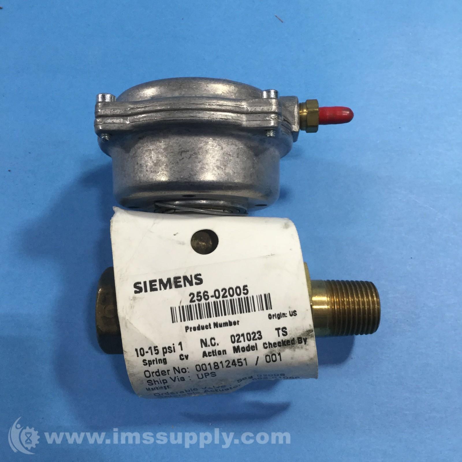 256-02005 Valve Assembly, ANSI 250, 10-15 PSI, 2-Way FNIP