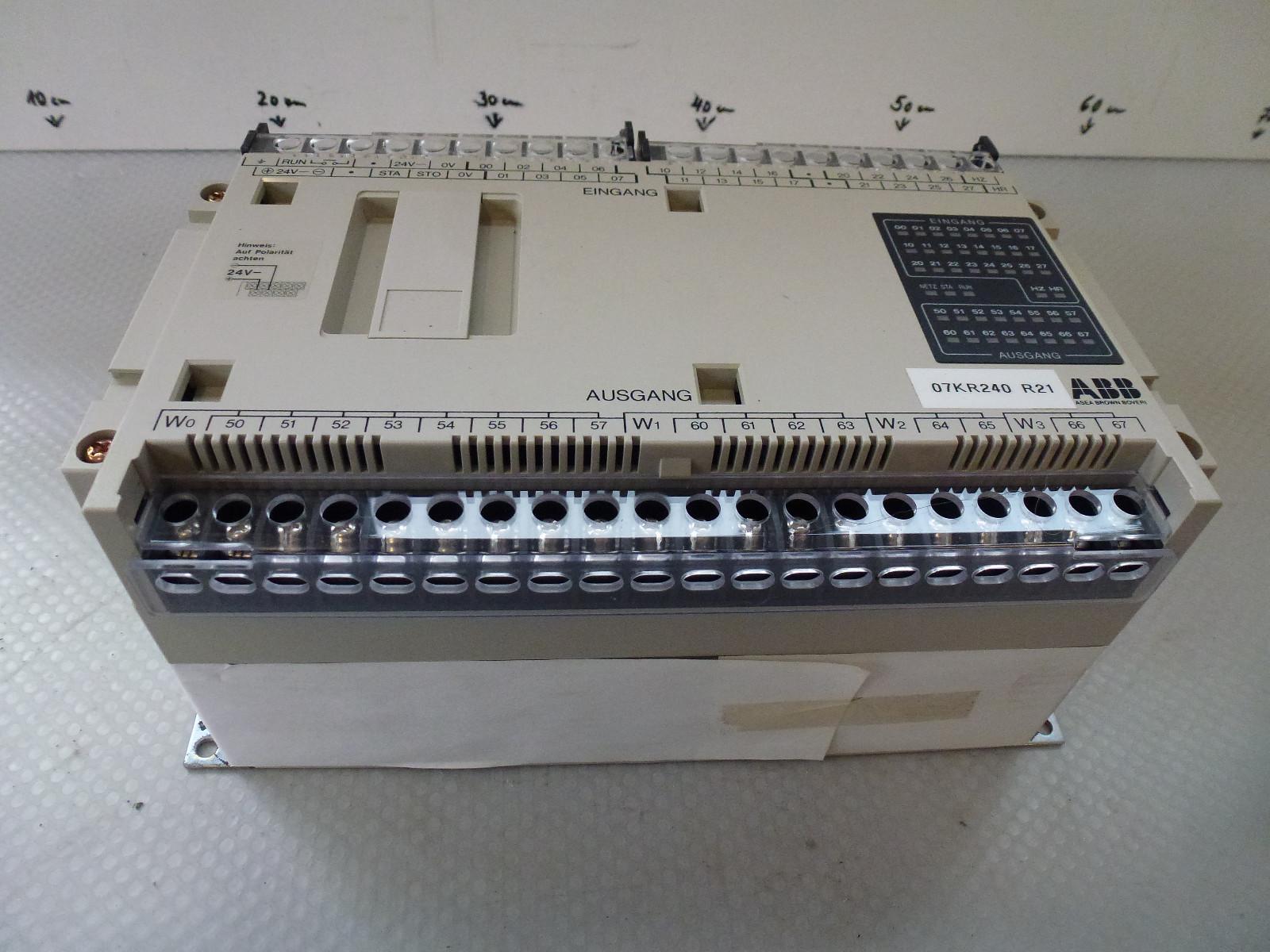 07 KR 240 dR2, ABB GJV3 0724 28 R2 Controller