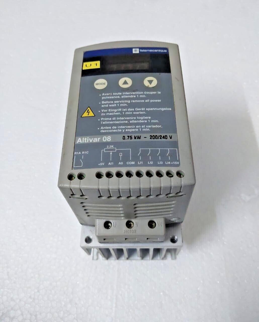 Drive ATV08HU18M2-0.75kw-3/4HP 200/240v