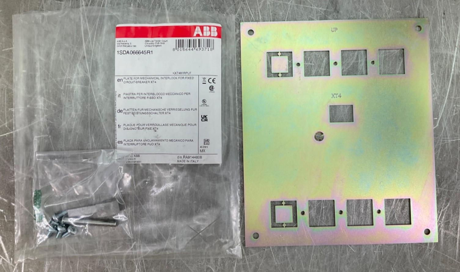 KXT4MIRPLF PLATE FOR MECHANICAL INTERLOCK FOR FIXED XT4