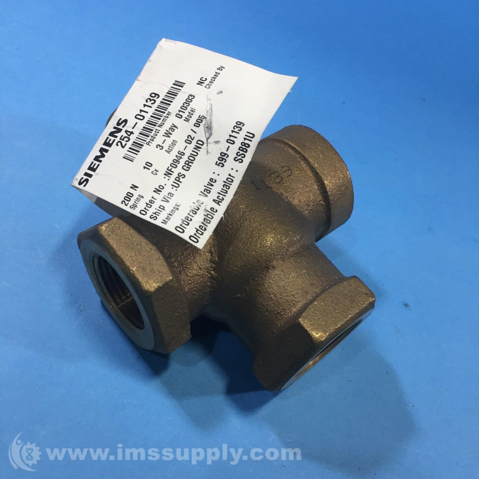 254-01139 3-Way Zone Control Valve 9236
