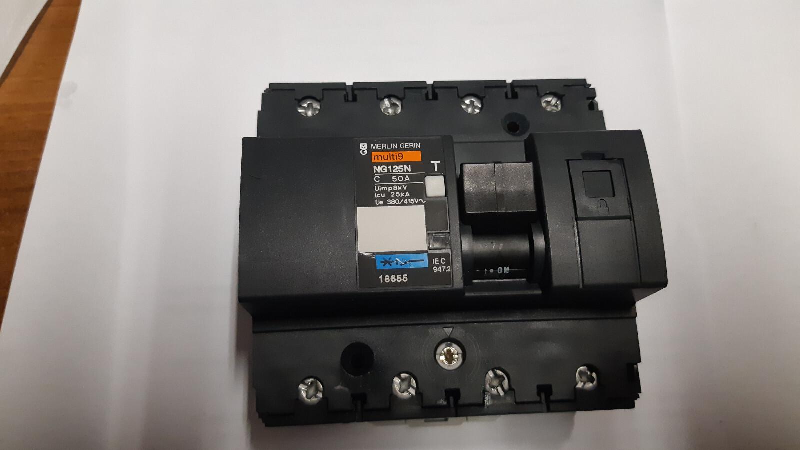 18655 NG125N 4P C50A Icu 25kA